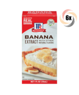 6x Packs McCormick Imitation Banana Flavor Extract | 1oz | Non Gmo Glute... - $39.04