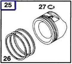 OEM Tecumseh, Sears, Toro 40049 Piston Assembly Standard Obsolete NLA Ne... - $75.99