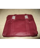 Estee Lauder Red Leather Handbag - $21.99