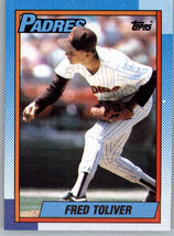1990 Topps 423 Fred Toliver  San Diego Padres - £0.77 GBP