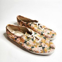 Keds Rifle Paper Co Meadow Blush Pink Floral Shoes Women&#39;s Size 8 - £23.32 GBP
