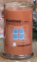 Diamond Candles Christmas Kitchen Ring Candle Large Candle - $48.00