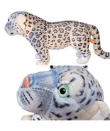 Wild Republic Large Snow Leopard Standing Plush Stuffed Animal 25&quot; Long ... - $33.68