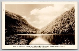 RPPC Profile Lake Franconia Notch NH Moosilauke Studio Postcard H25 - £9.68 GBP