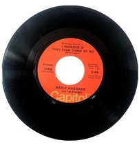 Merle Haggard I Forget You Everyday 45 RPM Capitol 1972 - $5.97