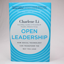 SIGNED Open Leadership By Charlene Li 2010 First Edition Hardcover Book ... - $10.42