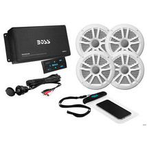 Boss Audio ASK904B.64 4 Channel Amplifier &amp; 2 Pairs of 6.5&quot; Speaker Kit ... - $224.70