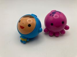 Pari Munchkin Fishin Bath Toy Pink Octopus and Diver Replacements - $8.50