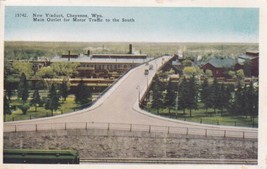 Viaduct Cheyenne Wyoming WY Postcard B04 - £2.35 GBP