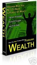 The Secrets Of Pursuing Wealth eBook - $1.99