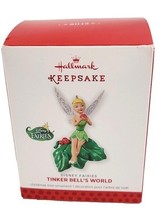 Hallmark Keepsake 2013 Tinker Bell&#39;s World Ornament Holly &amp; Berry Disney... - $9.89