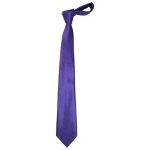 Mens Tie ZENIO By Stacy Adams Slim Narrow Twill Woven Soft Silky Z15 Purple - $19.99