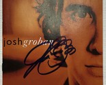 Josh Groban Signed Autographed &quot;Josh Groban&quot; Music CD Compact Disc Cover - $39.99