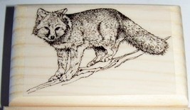 FOX CUB new mounted rubber stamp  - £6.39 GBP
