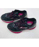 Brooks Shoes Womens Size 6 Pink Grey Black Athletic Trance12 Running Wal... - $18.95