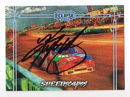 Autographed Kyle Busch 2011 Press Pass Eclipse Racing Speedscapes (#18 M&amp;Ms Team - £35.24 GBP
