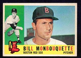 Boston Red Sox Bill Monbouquette 1960 Topps Baseball Card # 544 em/nm - £13.96 GBP