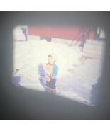 8mm Home Movie 1958 Fairbanks Alaska Mom Child Street Scene Dog Sleding - $12.60