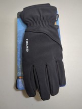 Head Men&#39;s Hybrid Waterproof/Windproof Touchscreen Gloves Black Small S NEW - $12.32