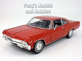 Chevrolet Impala (1965) SS 396 1/24 Scale Diecast Metal Model by Welly - RED - £25.88 GBP