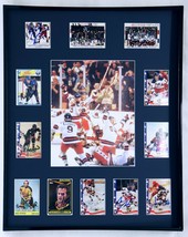 1980 Miracle on Ice USA Hockey Team Signed Framed 16x20 Photo Display E - £473.33 GBP