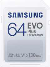 Samsung - EVO Plus 64GB SDXC Full Size Memory Card - £28.38 GBP