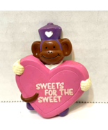 Vintage 1992 Avon Sweets For The Sweet Valentine Monkey Refrigerator Mag... - £4.45 GBP