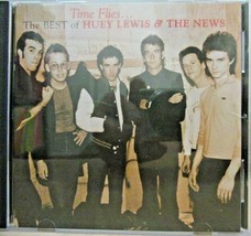 The Best of Huey Lewis &amp; The News-Time Flies-CD-1996-Like New - £3.95 GBP