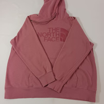 The North Face Hoodie Women&#39;s XL Half Dome Pink Sweatshirt Pullover NF0A... - £17.60 GBP