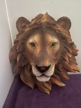 Latex Mould To Make This Lion Face Wall Plaque. - $32.23
