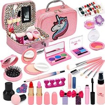 Kids Makeup Kit for Girl -Washable Real Make-up Kit Toy for Little Girls Make up - £37.98 GBP