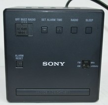 Sony ICFC-1 AM/FM Alarm Clock Radio LED Black - £17.92 GBP