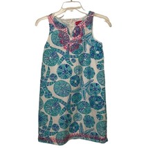 Lilly Pulitzer for Target Blue Sea Urchin for You Shift Dress Girls Larg... - $25.00