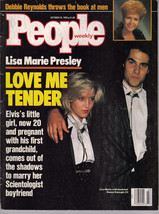 Debbie Reynolds losing Eddie, LISA MARIE PRESLEY in People Weekly Oct 24, 1988 - £15.76 GBP