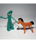 Prema Toy Co 5.75&quot; Gumby 4.5&quot; Pokey Bendable Poseable Figure NJ Croce 2006 - £11.95 GBP