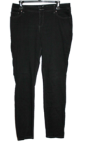 INC Jeans Women&#39;s Size 10 Black Denim Skinny Leg Stretch Jeans 32X31 - $18.00