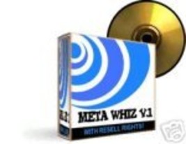 Meta Whiz v1.0 Software Effective Search Engine Tool - $1.99