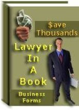 Lawyer In A Book - 100 Real Estate &amp; Business Forms - $1.99