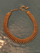 Coro Women&#39;s Golden Bib Necklace - £48.07 GBP