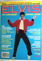 PHOTOPLAY ~ Elvis Presley, 10th Anniversary Memorial Edition, 1987 ~ MAG... - $11.85