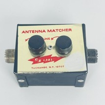 C.Z. Labs Inc Antenna Matcher CB Radio Antenna Tuner Dual Control Vintag... - £37.02 GBP