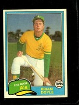 1981 Topps Traded #754 Brian Doyle Nm Athletics *X82243 - £0.76 GBP