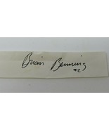 Brian Benning St. Louis Blues Autograph Vintage 1980s  - $9.45