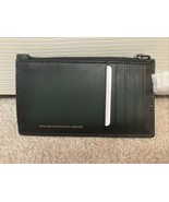 Coach Mens ZIPPER WITH Card Case in Burnished GLOVE TANNED Leather Green - $87.67 CAD