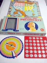 Meet the Presidents Game 1961 Complete Selchow &amp; Righter Washington to JFK - £10.21 GBP