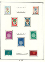 Europa Turkey Monaco Luxembourg 1964-1967 Very Fine Mint Stamps Hinged On List. - £2.06 GBP