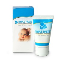 Triple Paste Medicated Baby Ointment for Diaper Rash, Fragrance Free, 2 oz+ - £15.81 GBP