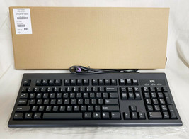 NEW OEM Wyse Dell Keyboard KB-3923 Black 104 Key Pad PS/2 6-pin Plug 770413-01L - £18.75 GBP