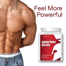 Spartan Health Testosterone Booster Pills Tablets Masculine Feel Powerful - £22.43 GBP