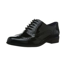 Clarks Hamble Oak, Women&#39;s Derby, Black (black Pat), 8 UK D  - $112.00